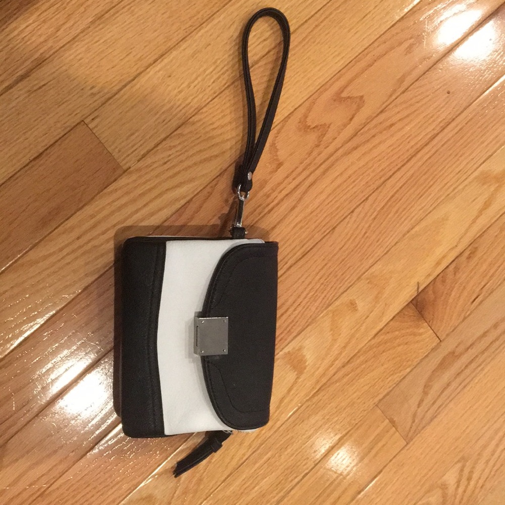 Black and white bag